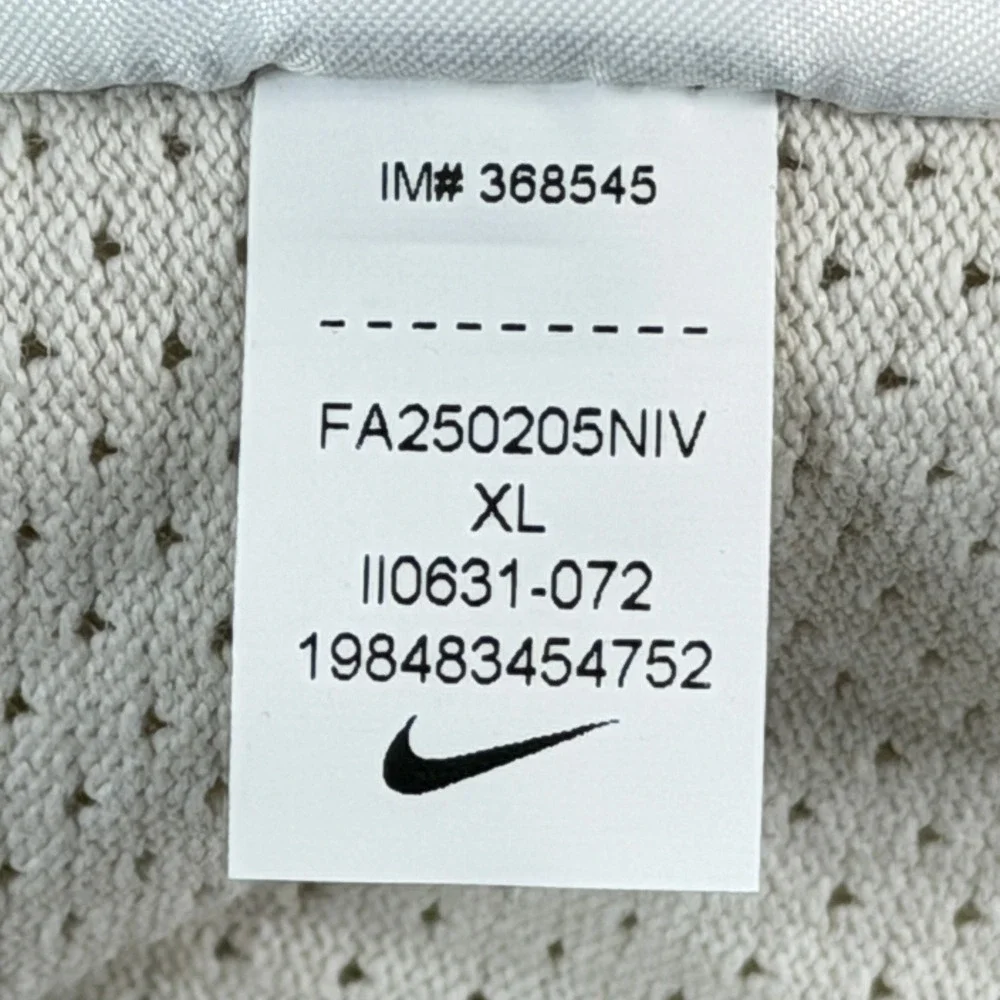 NEW Nike Sportswear Premium Essentials Oversized Mesh Crewneck Sweatshirt BoneXL